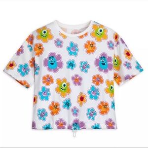 Disney Monsters, Inc Semi Crop Top Size - Medium